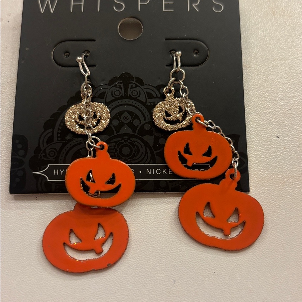 Jack-O-Lantern earrings🎃 - Picture 6 of 6